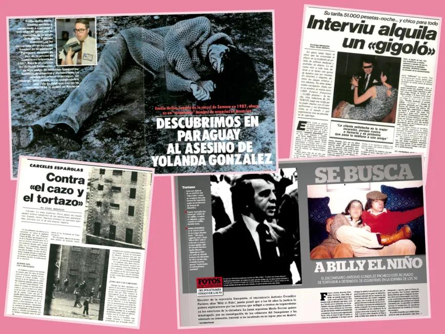 Torturadores como Billy el Niño, asesinos ultraderechistas, cunetas de la guerra civil, crímenes de la Transición o gigolós, para Interviú no había secretos que guardar.