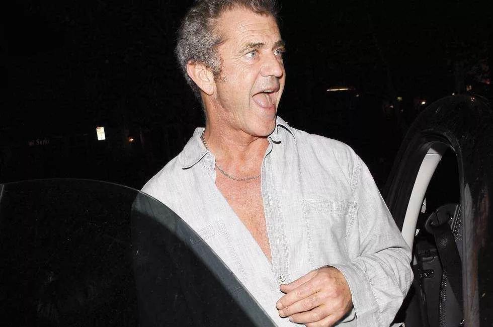 Mel Gibson de marcha