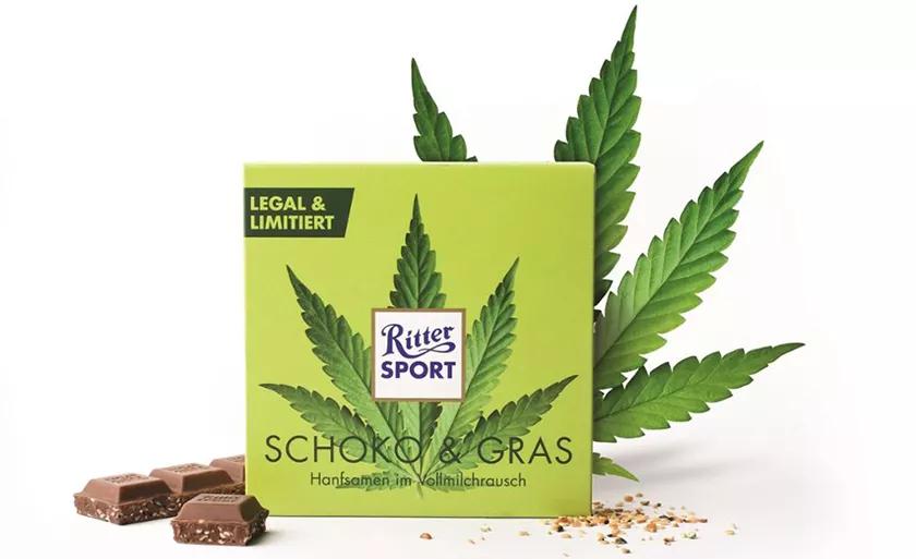 Schoko & Grass” el chocolate cannábico de edición limitada que vendió 100.000 unidades 3 días