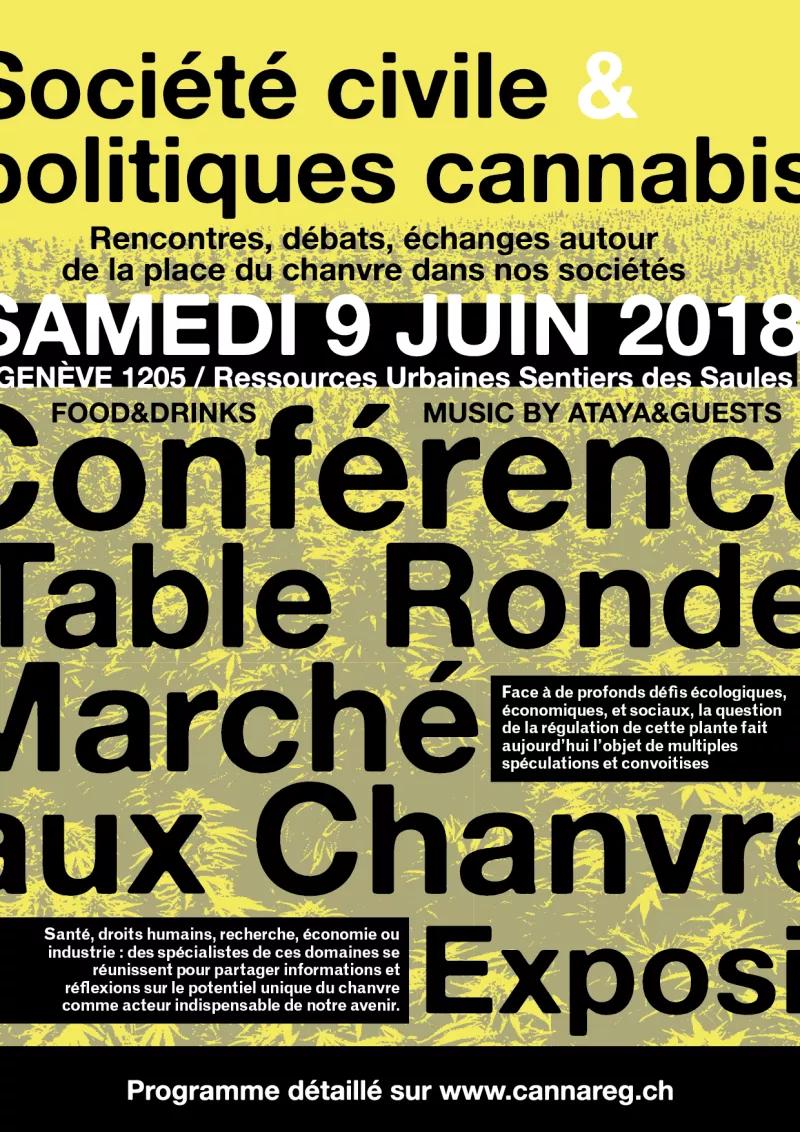 "Société civile & politiques cannabis" Geneve
