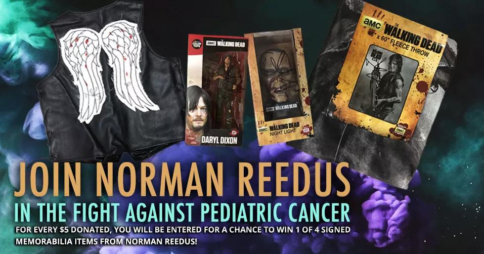 Norman Reedus (The Walking Dead) recauda dinero para niños que usan marihuana medicinal
