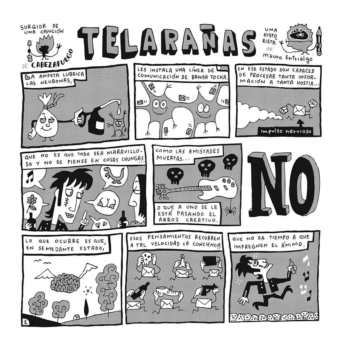 Cómic Telarañas