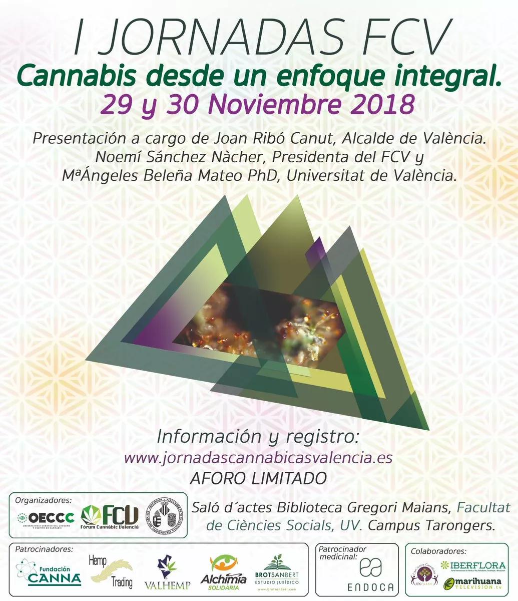 Jornadas en la Universidad de Valencia “Cannabis desde un enfoque integral”