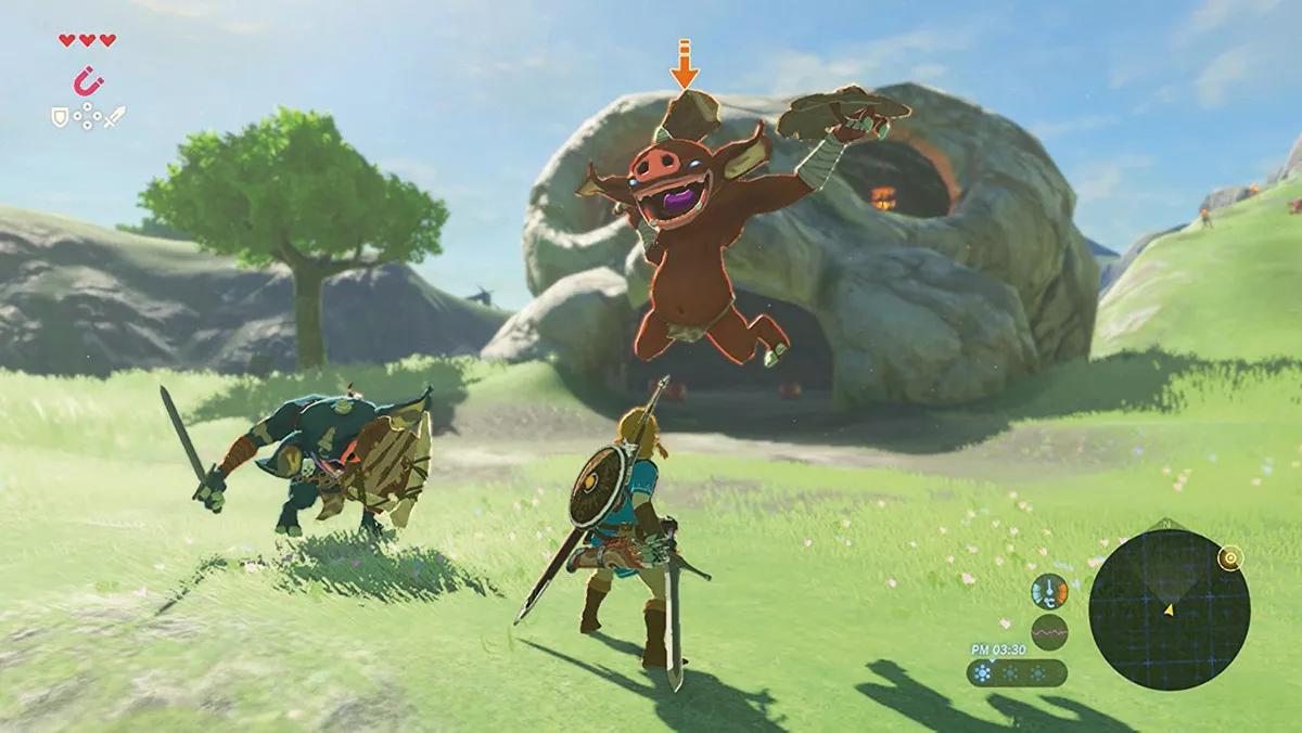 The legend of Zelda: Breath of the Wild