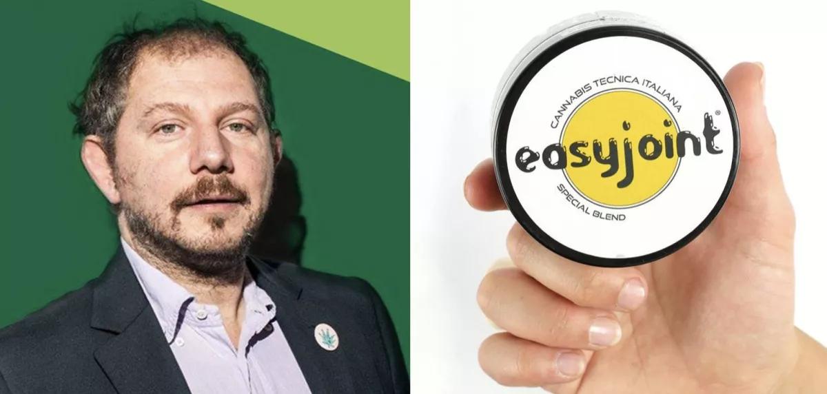 EasyJoint fue fundada por Luca Marola, activista del cannabis