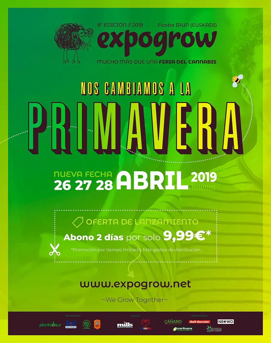 Expogrow Irún 2019 abre sus puertas en abril