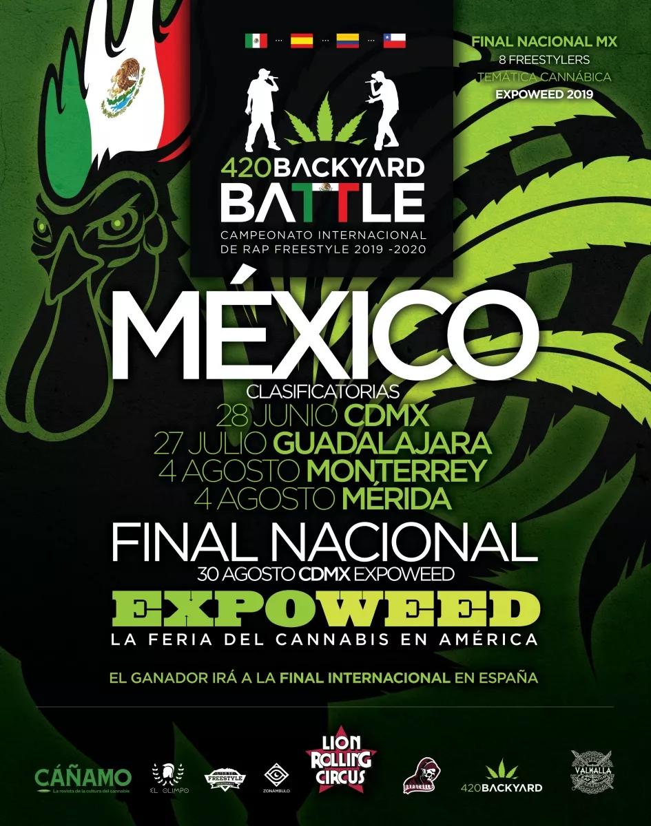 Habrá 420 Backyard Battle en la Expoweed de México
