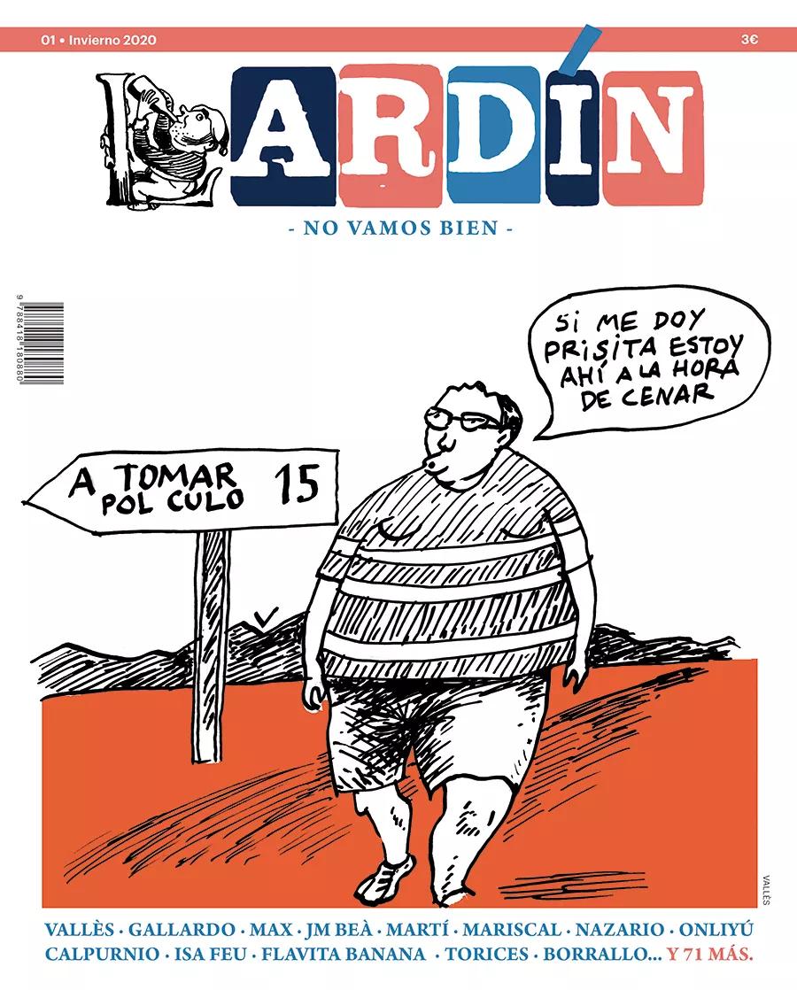 Presentamos la revista de humor gráfico Lardin