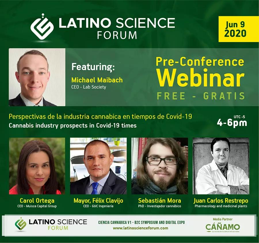 Webinar “Perspectivas sobre la industria del cannabis en los tiempos del Covid-19”