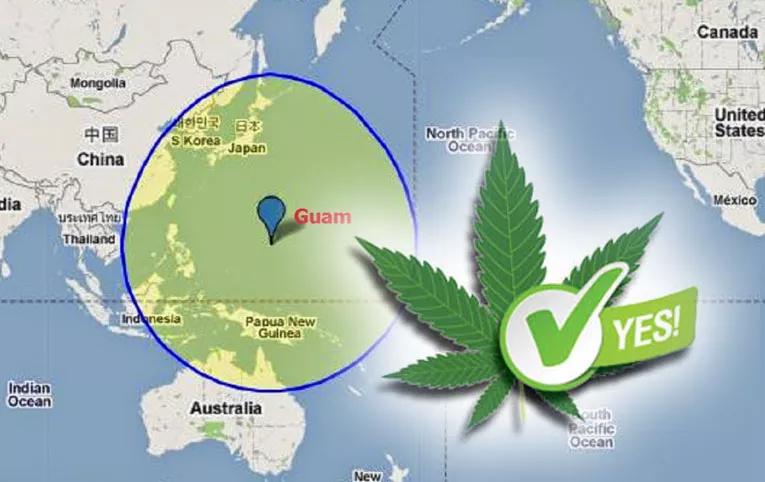 La isla de Guam lista para la legalización del cannabis