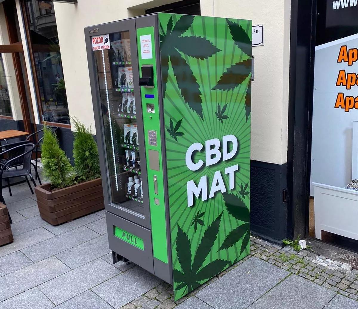 Máquinas expendedoras de marihuana en la República Checa