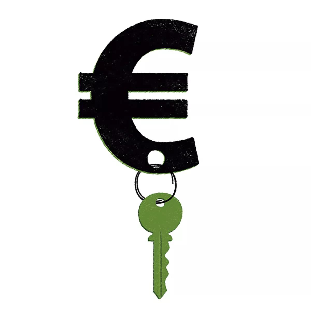 Ilustración: Euro llave