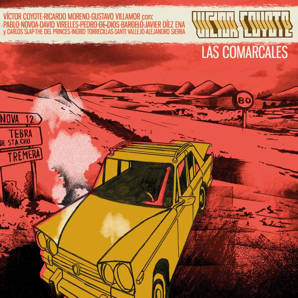 Portada del disco Las comarcales (El Volcán, 2020)