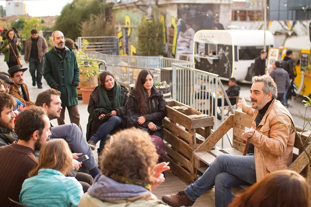 Charla de Raimundo Viejo en el festival San Canuto, Barcelona 2019.