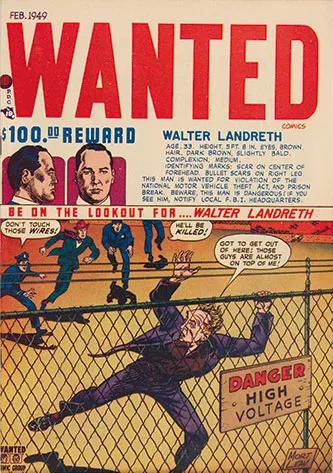 Wanted Comics #18