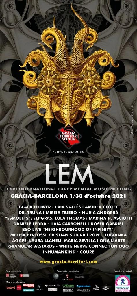 El LEM vuelve a llevar la mejor música experimental a Barcelona