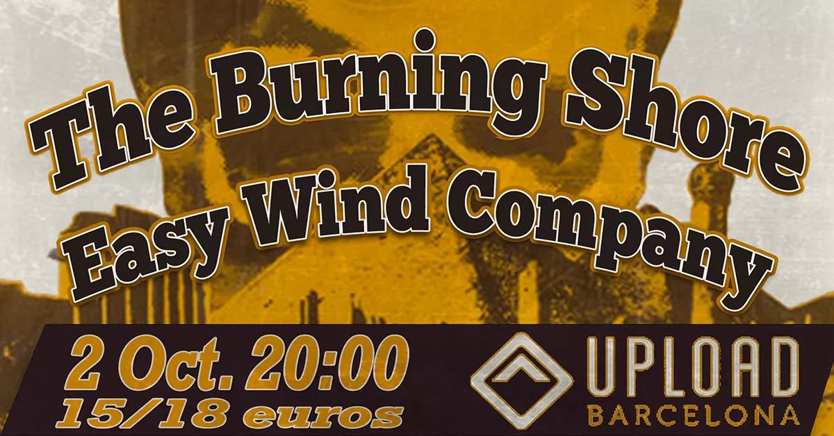 The Burning Shore y The Easy Wind Company revivirán a los Grateful Dead en Barcelona