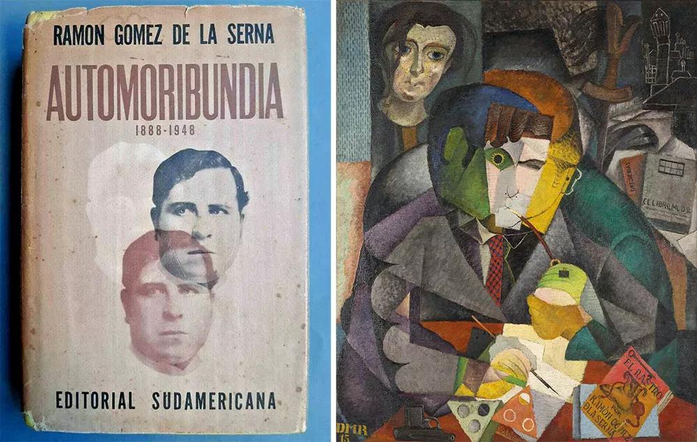 Su autobiografía Automoribundia (1948)  y el retrato que le pintó Diego Rivera en 1915