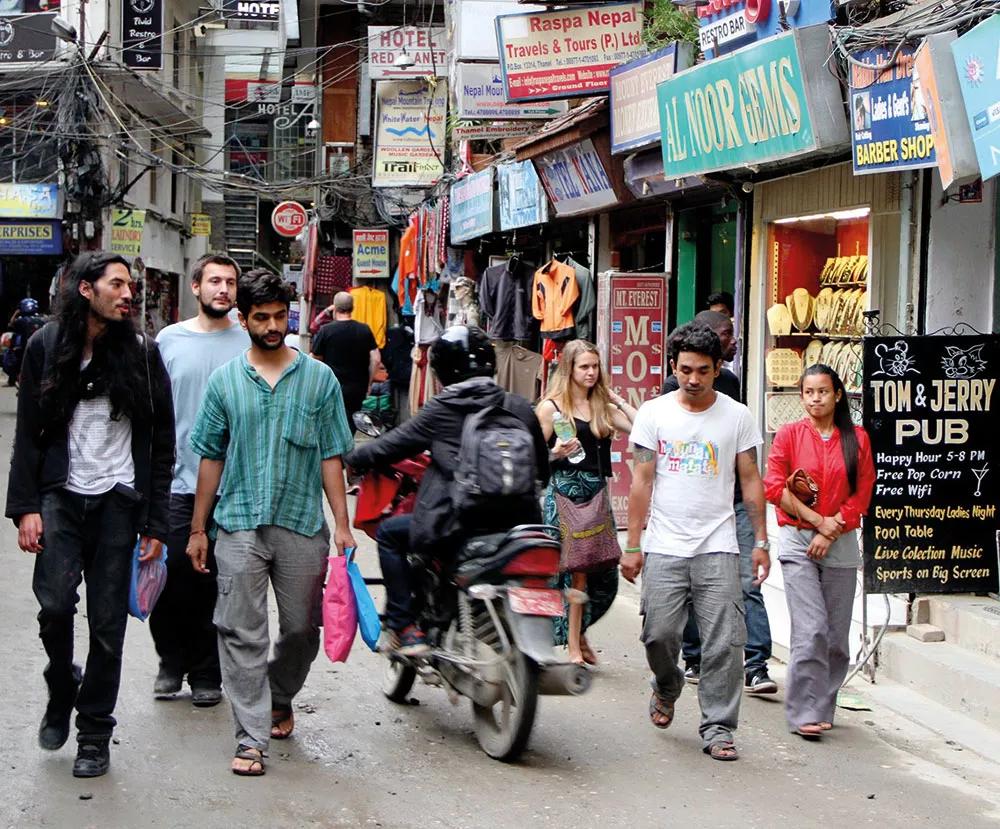 Paseando por las calles de Nepal, país junto con Afganistán en el que Murtaza Majeed proyectaba instalar tratamientos para las adicciones con ibogaína.