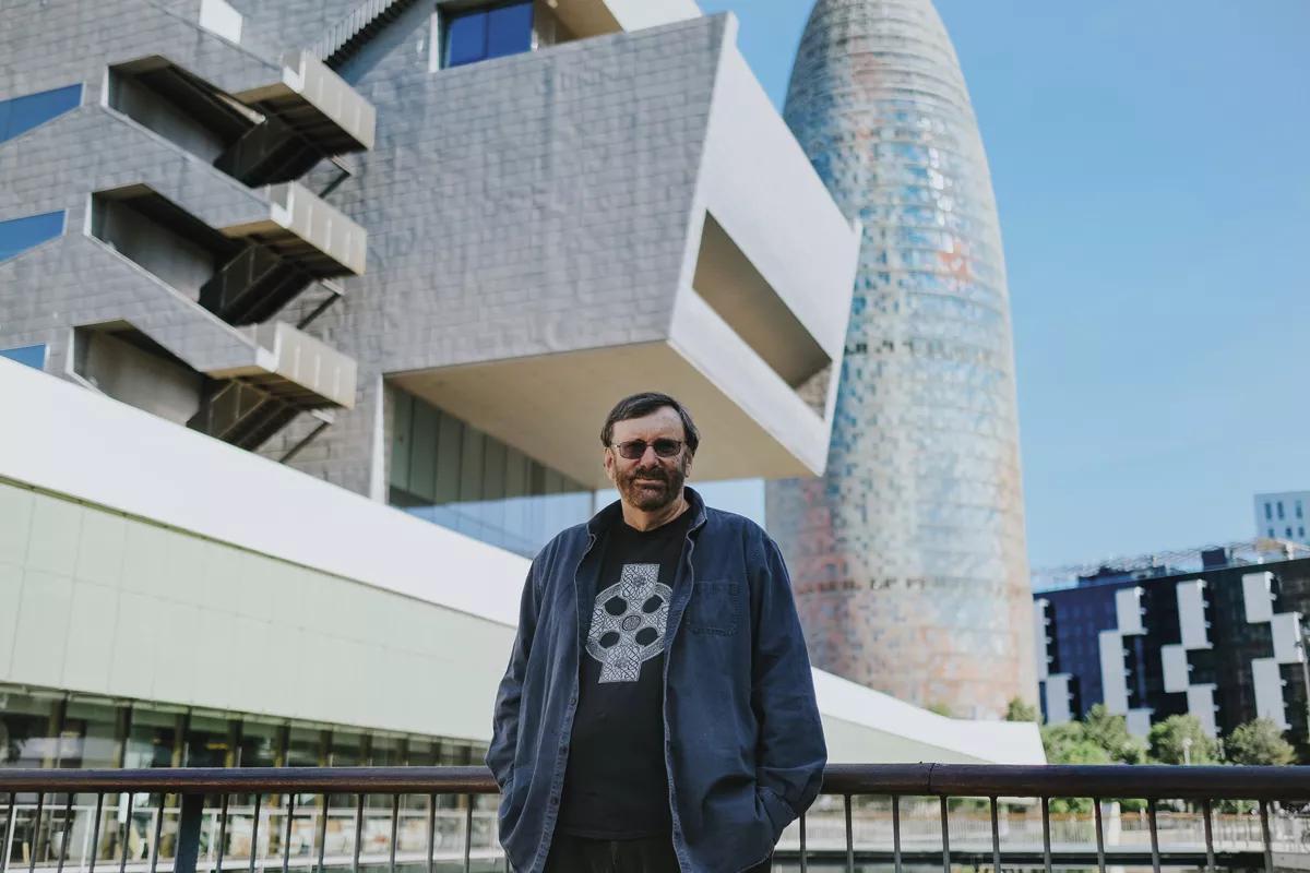 Don Lattin en su visita a Barcelona en la gira promocional de su libro, La nueva medicina psicodélica. Terapia, ciencia y espiritualidad. 