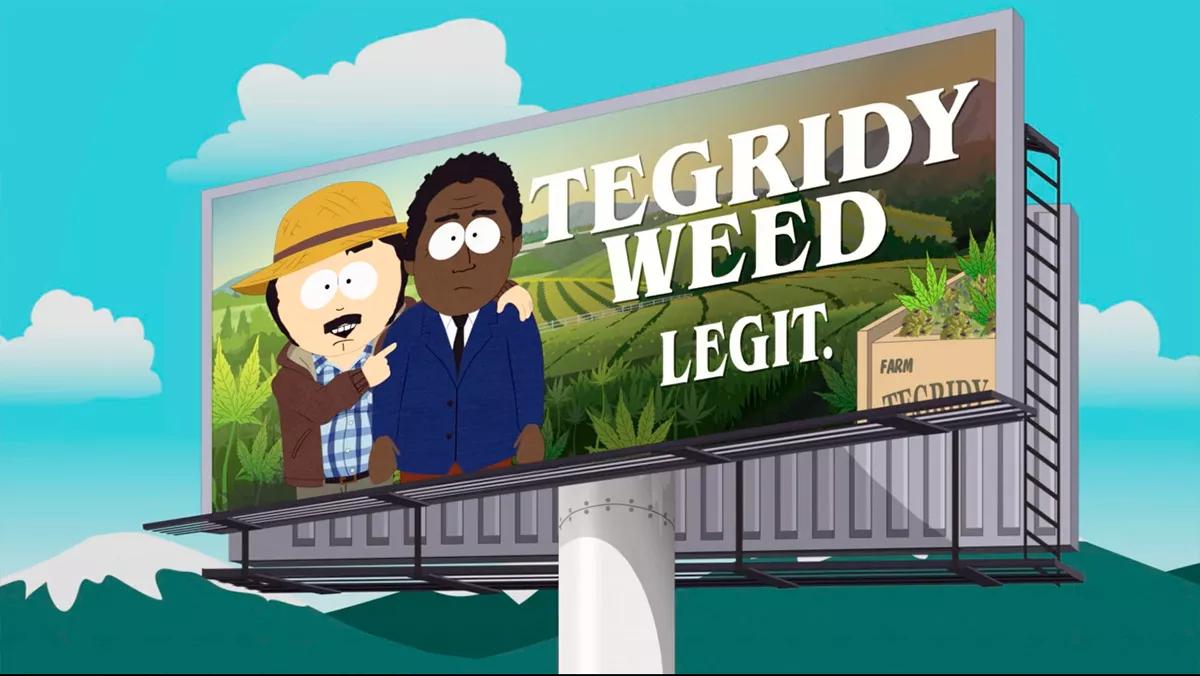 South Park vuelve a hablar de la industria del cannabis en sus gags cómicos