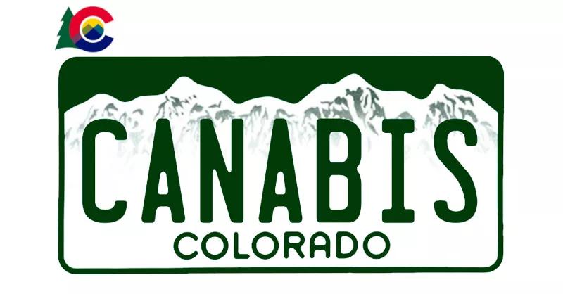 Colorado subasta matrículas legales con las palabras ‘WEED’, ‘420’y ‘THC’