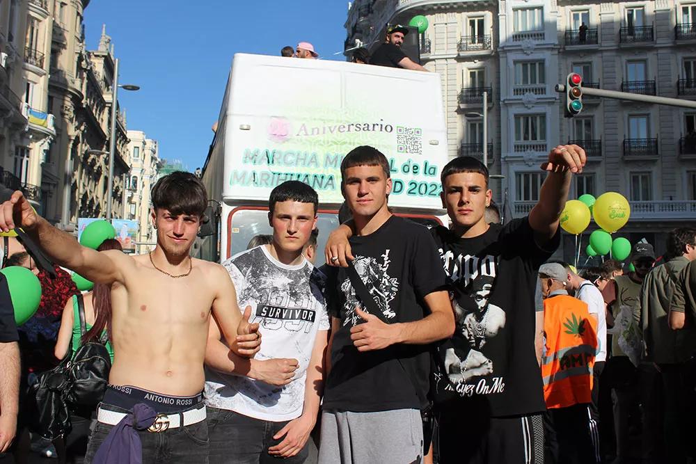 25 años de marcha cannábica en Madrid