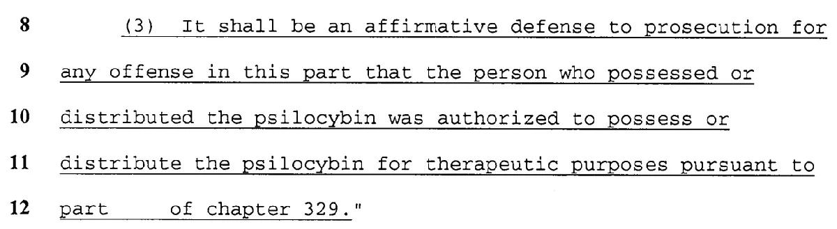 Hawái: la Cámara de Representantes aprobó la despenalización del uso medicinal de psilocibina