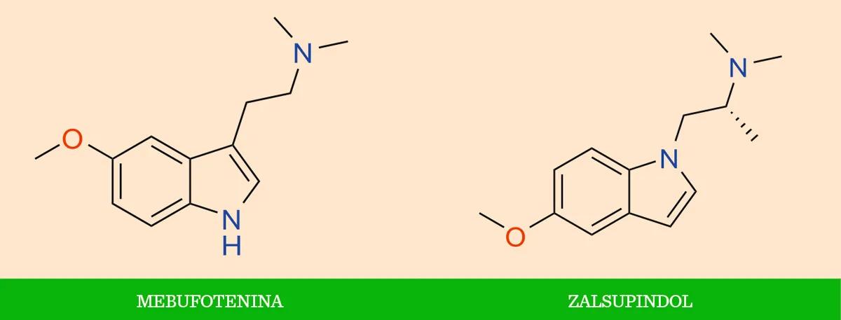 Mebufotenina y zasupindol