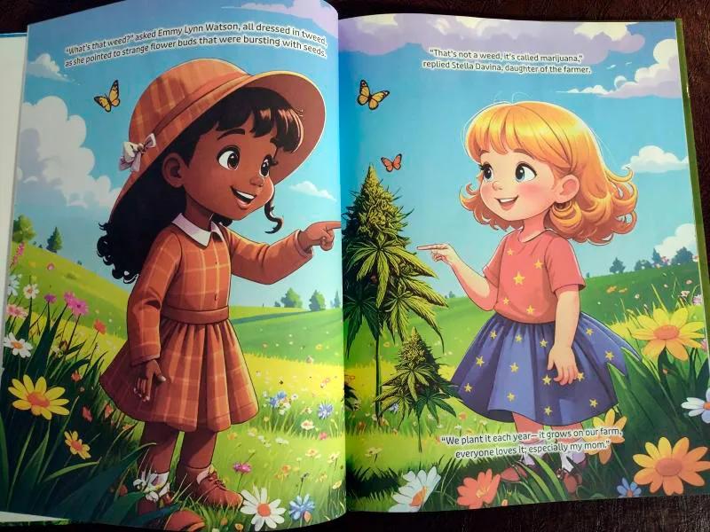 Un cuento infantil que pone el cannabis en la conversación familiar