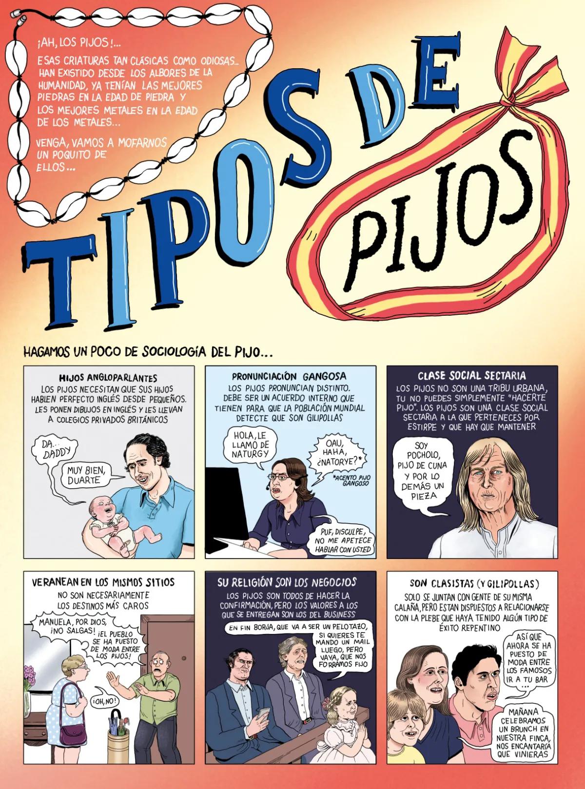 Tipos de pijos - Irene Márquez
